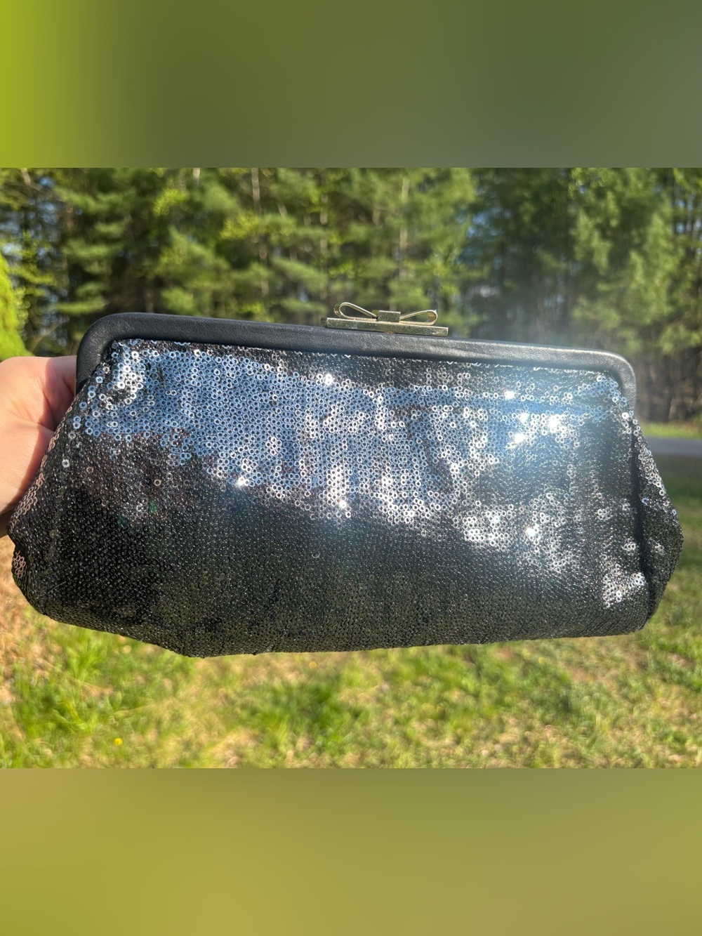Furla Sparkly Clutch